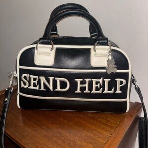 Teddy Fresh Black and Gray Bag